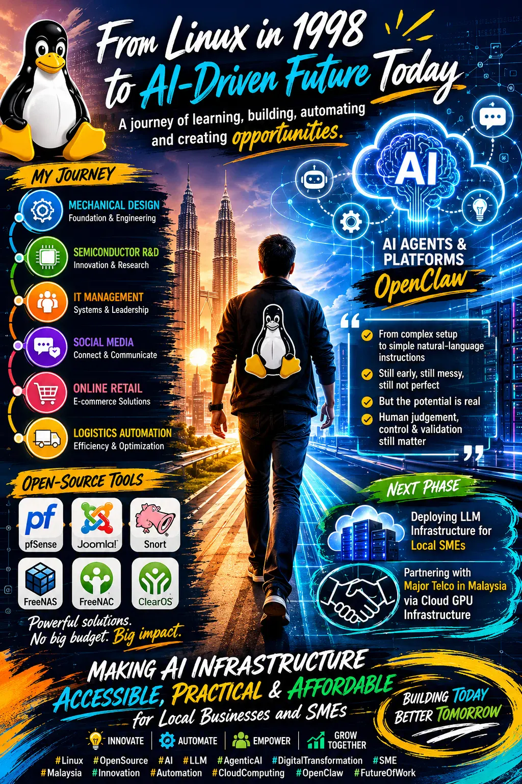 From Linux in 1998 to AI Infrastructure for SMEs