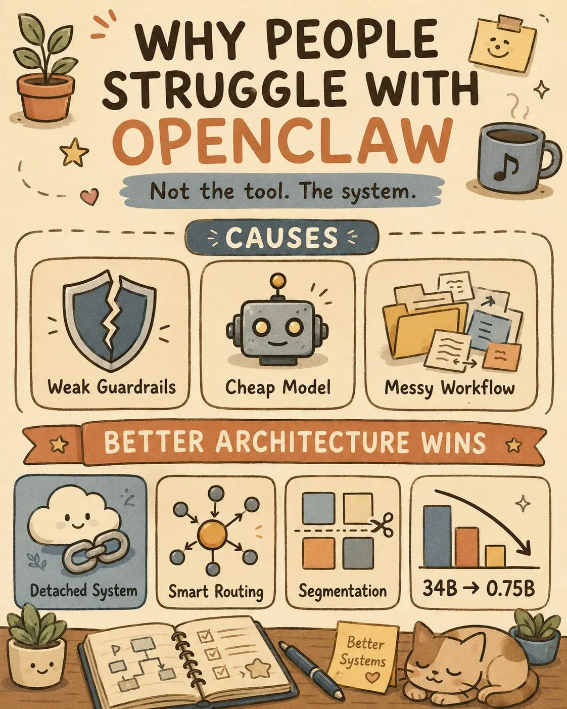 90% Frustrasi Dengan OpenClaw Bukan Salah Tool, Tapi Sistem Yang Tak Disusun