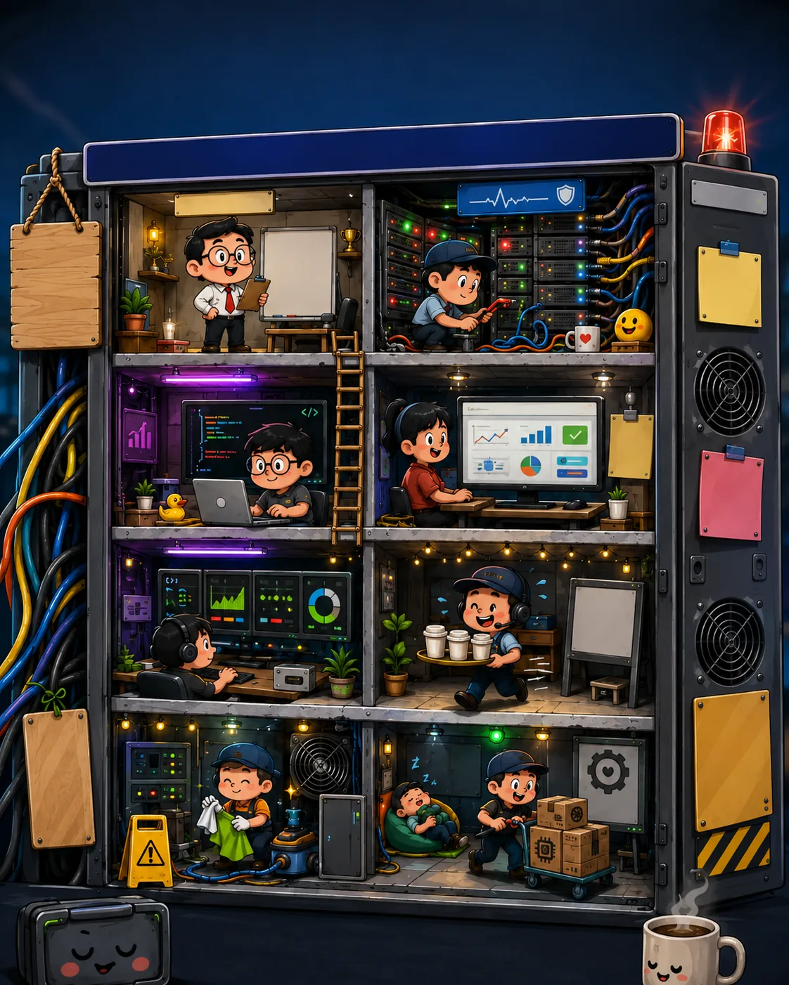 The Tiny AI Team Inside Every Server